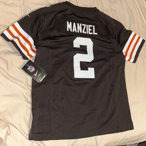 Johnny Manziel Browns Jersey YOUTH L NWT
